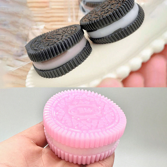 New Squishy Sandwich Biscuits Food Toys Mixed Colors Realistic TPR Fidget Food Toys Novel Small Tools Random Style Eid Al Adha p 63079143