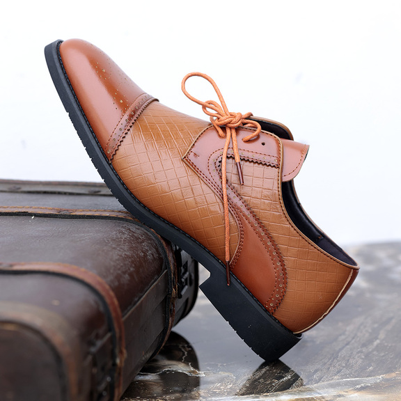 Premium Men s Formal Shoes Derby Shoes Oxford Shoes Diamond Pattern Suitable For Various Occasions Dance Shoes Formal Wear Wedding Shoes Lace Up Hollow Carved Luxurious Fashionable All Season p 106078213