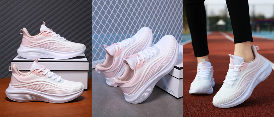 1 Pair Women s Casual Road Running Shoes Lightweight Comfortable Outdoor Travel Walking Sports Sneakers New 2025 Spring Summer Lightweight Mesh Breathable Travel Shoes Fashion Versatile Running Shoes p 23500604