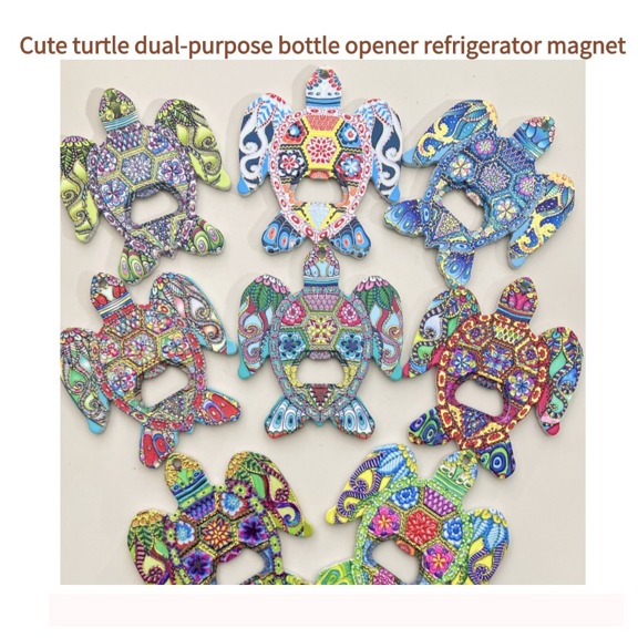 1pc Cute Elephant Boho Style Pattern 3D Resin Fridge Magnet Suitable For Home Decor Daily Use Holidays Travel Souvenirs  p 49000344