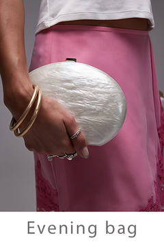 New Crescent Moon Saddle Bag Flat Oval Acrylic Large Marble Pattern Evening Bag Party Banquet Wedding Bridal Clutch Chain Shoulder Crossbody Bag For Women p 68011026