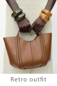 New Casual Daily Style Women s Tote Bag With Stitching Decor Fashionable Shoulder Handbag For Shopping Travel And Daily Wear Bags For Ladies Fashionable p 135522673