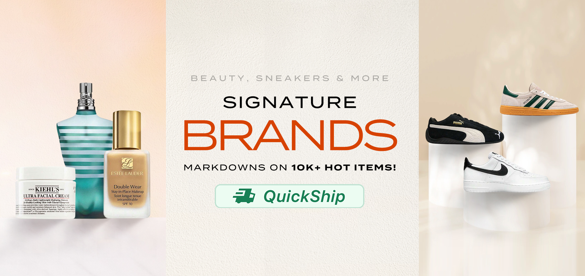 Brand spotlight：1000+ Brand markdowns