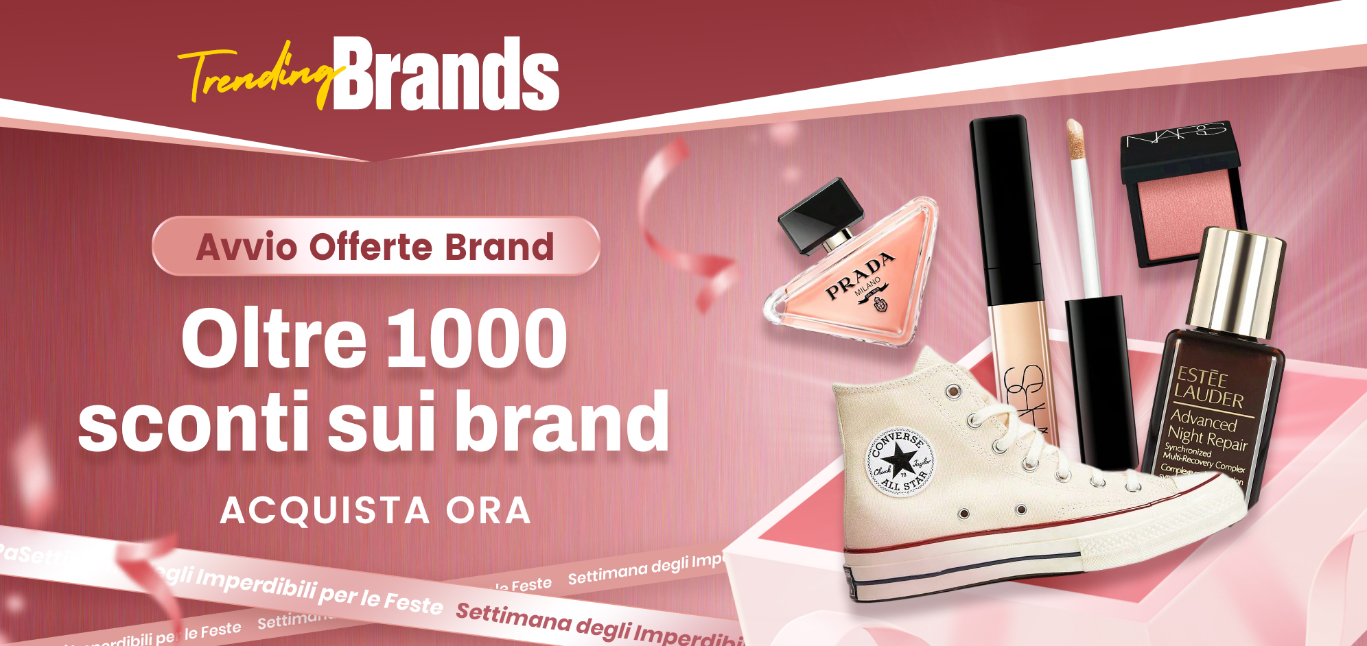 Avvio Offerte Brand Oltre 1000 sconti sui brand