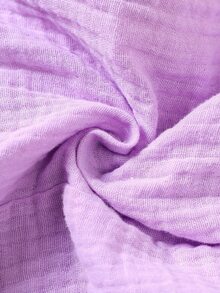 SHEIN Vintaside Kids 3件組女嬰簡約風熱帶可愛2016美學連身褲 紫色、淡黃色、鼠尾草綠 夏季度假假期款 - 彩色 - 查看 6