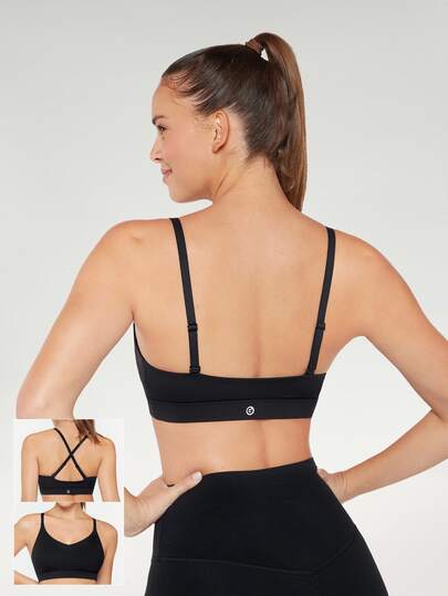 حمالة صدر رياضية بحزام قابل للتحويل من FeatherFit™