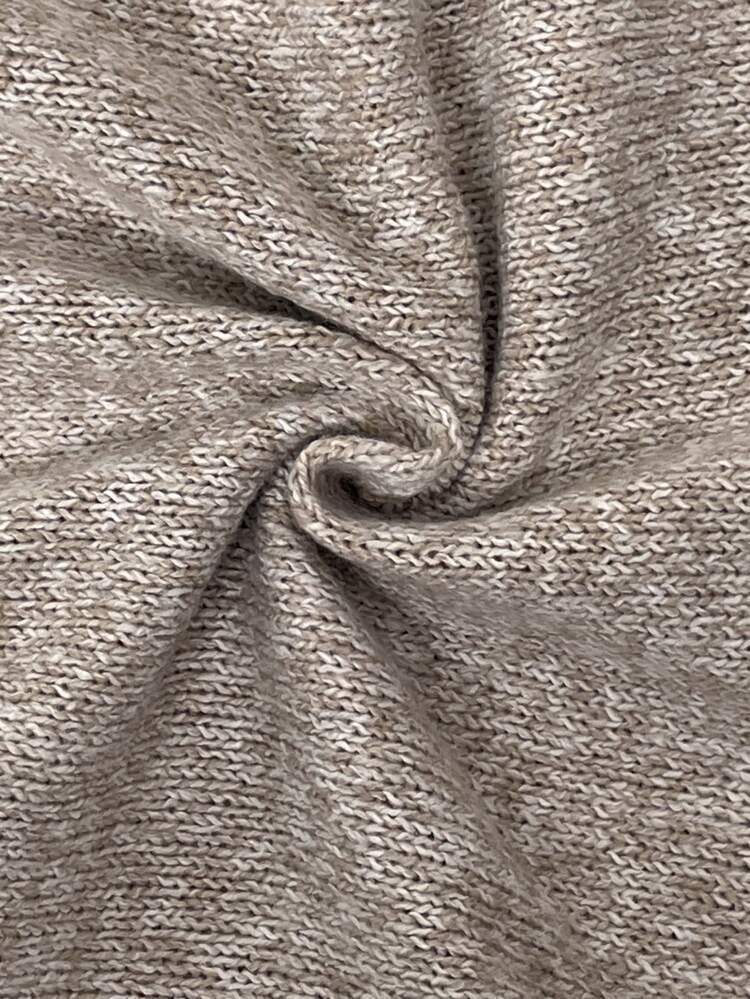 Firerie Elegant Loose Casual Versatile Sleeveless Knit Sweater Vest Going Out Office Tops Women For School In Summer Teachers' Day Light Beige - Apricot - View 8