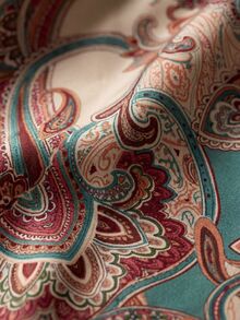 EMERY ROSE Women's Paisley Print Pattern Shirt And Solid Color Trousers Set - Multicolor - View 3