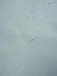 Yasmyna 女士春夏绿色梭织长袖印花荷叶边领优雅浪漫阿拉伯连衣裙 - 綠色 - 查看 15