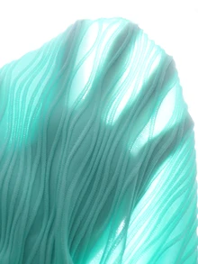 SHEIN Tween Girls' Summer Vacation Textured Starfish Shell Decor Halter Neck Ruffle Hem Mini Dress, Graduation, Outfit Beach Teal Blue Tropical - Apricot - View 7