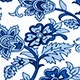 Blue and White