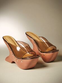 Hauture Women Platforms & Wedge Sandals - Brown - View 3