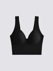 Loungeista 2件装无缝可调节3D模杯文胸，不变形，提拉，舒适无钢圈高品质运动文胸 - 彩色 - 查看 8