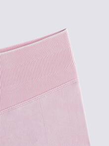 Loungeista 3pcs Women High Waist Thin Lifting Waist Running Quick-Dry 3/4 Leggings, Yoga Black Shorts, Fitness Shorts, Running Shorts, Lifting Butt Heart-Shaped Sports Shorts, Abdominal Shaping Shorts - Multicolor - View 4