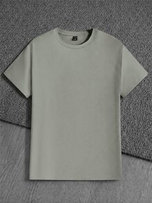 Mainfolk 男士純色極簡圓領休閒短袖T恤 3件/組 - 彩色 - 查看 7