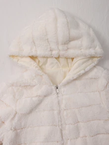 SHEIN Teen Girls Jackets - Apricot - View 3