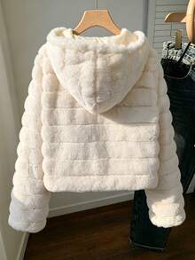 SHEIN Teen Girls Jackets - Apricot - View 2