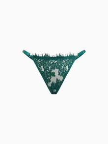 Slumbrini Hollow-Out Lace Push-Up Bra And Panty Set For Plus Size Women In Elegant Style, Lift Lingerie Set - Multicolor - View 3