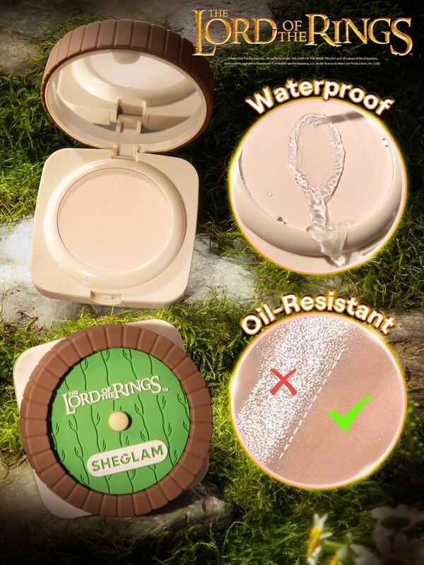 THE LORD OF THE RINGS | SHEGLAM Shire Serenity Polvo Fijador Marca de Belleza Cosmética Maquillaje para Mujeres y Niñas