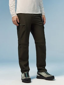 Caldwick Men's Outdoor Spring/Summer Hiking Quick-Dry Pants, Father's Day. The Size Is Slightly Small. It Is Recommended To Order A Size Larger. Sports - Army Green - View 4
