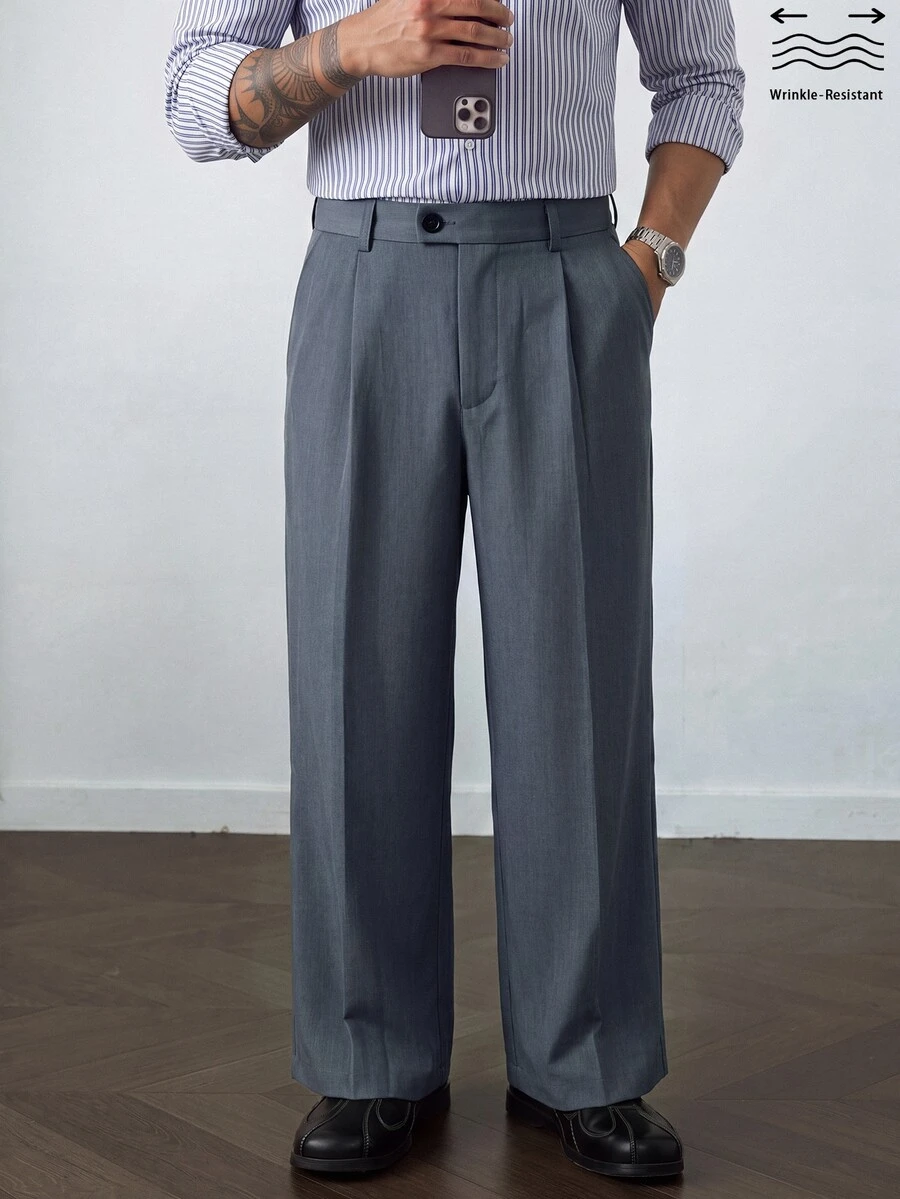 HUEFORM Pantalones para hombre - Gris - Ver 1