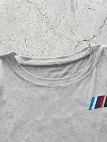 EVRINFINITE 3pcs Unisex Casual Comfortable Round Neck T-Shirts Tees With Racing Element Print - Multicolor - View 3