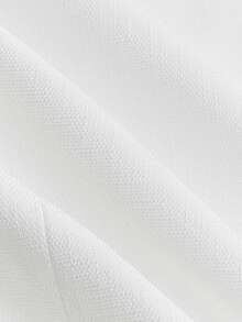 Suiteron Men's Solid Color Lapel Neck Long Sleeve Single-Breasted Casual/Business Blazer, Formal - White - View 8