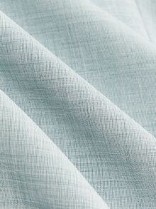 Suiteron Men's Sage Green Double Breasted Suit,Summer Elegant Formal 2 Pieces Set,Tailored Fit Linen Blend Textured Blazer & Pants For Wedding & Ceremony - Baby Blue - View 8