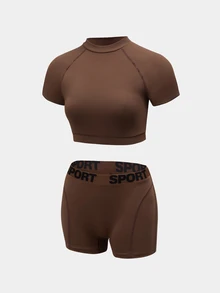 CourtClass CourtClass Women Sports Sets - Brown - View 3
