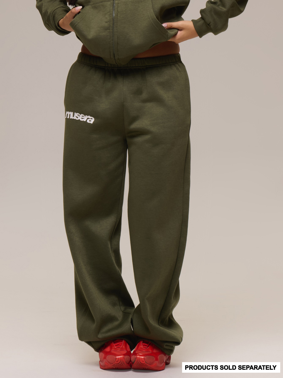 Green Graphic Logo Joggers Pants Winter Casual Day Comfy Outfit Cool Green Women Pants