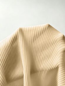 SHEIN 女款素色細肩帶休閒時尚度假洋裝 - 橘色 - 查看 1