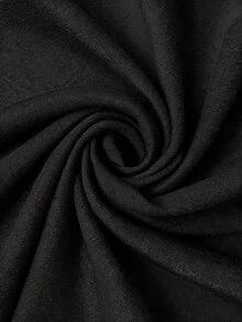 SHEIN EZwear Plus Size Women's Valentines Clothes,Black Mesh Lace Trim Leggings,Spring Summer Clothes - Black - View 9