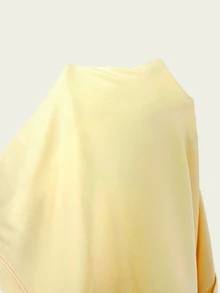 SHEIN EZwear 女士纯色极简无袖连体裤，适合日常穿着，杏色 - 杏色 - 查看 3