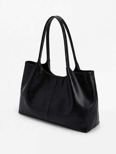 Lumivelle New Fashion Tote Bag, Korean & Japanese Niche Versatile Large Capacity Shoulder Bag For Daily Commute,Business Professional Women