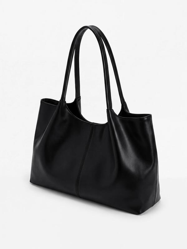 Lumivelle Nueva bolsa de tote de moda, bolso de hombro versátil de gran capacidad de estilo coreano y japonés para el uso diario