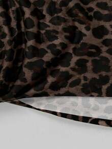 Melodosi Plus Size Leopard Print Casual Sleeveless Tank Top For Summer - Multicolor - View 7