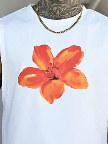 Devon Thys Tank Top Pria - Putih - View 6