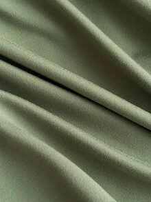 Attitoon Casual Minimalist Style Olive Green 2 In 1 Women's T-Shirt Suitable For Spring And Summer - Multicolor - View 7