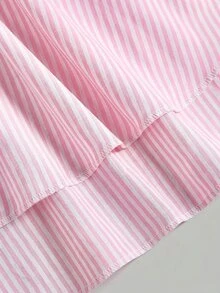 Girlism TEENGIRL 夏季白色甜美百褶荷葉邊細肩帶上衣，夏季短版上衣 - 彩色 - 查看 3