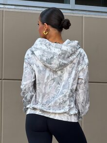 SAYEHFBABY Sweatshirt Ringan Gaya Jalanan Minimalis Kasual dengan Efek Pudar dan Motif Kamuflase Ranting di Seluruh Permukaan, Cocok untuk Musim Gugur. - MultiWarna - View 2