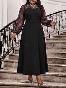 Fleurora Spring And Summer Autumn And Winter Elegant Party Fall - Black - View 3