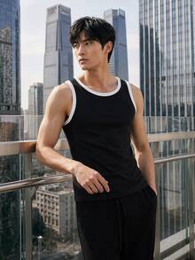 TekDrob Viscose Slim Tank Top With Double Anti-Odor Functionality - Multicolor - View 5