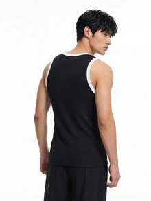 TekDrob Viscose Slim Tank Top With Double Anti-Odor Functionality - Multicolor - View 3
