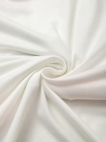 GlowEve CURVE 大尺碼女款寬鬆白色休閒性感仙女風細肩帶上衣 夏季圖案印花 T-shirt 度假穿搭 外出早午餐穿搭 - 彩色 - 查看 7