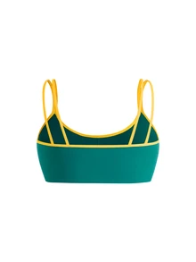 Cheerettes Bra Olahraga Minimalis Blok Warna Ukuran Plus Wanita - MultiWarna - View 4