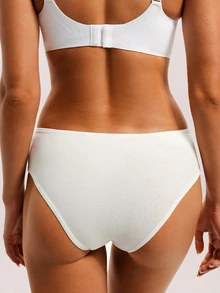 Barelissa Comfortable Minimalist Pure Cotton Women's Panties 5-Pack - Multicolor - View 2