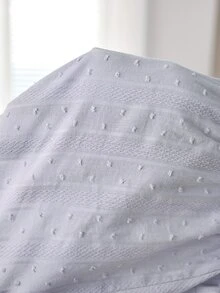 Ocili 100%純棉波希米亞風舒適極簡女款家居服套裝 - 淺灰紫 - 查看 8