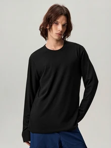 Vaulklash Kaos Pria - Hitam - View 7