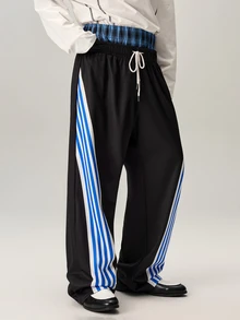Vaulklash Men's Simple & Fashionable Casual Sweatpants, Everyday Wear, For Rave - Multicolor - View 1