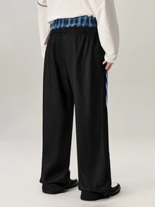 Vaulklash Men's Simple & Fashionable Casual Sweatpants, Everyday Wear, For Rave - Multicolor - View 3